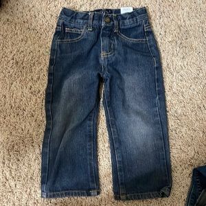 EUC boys Lucky jeans, adjustable, snap closure